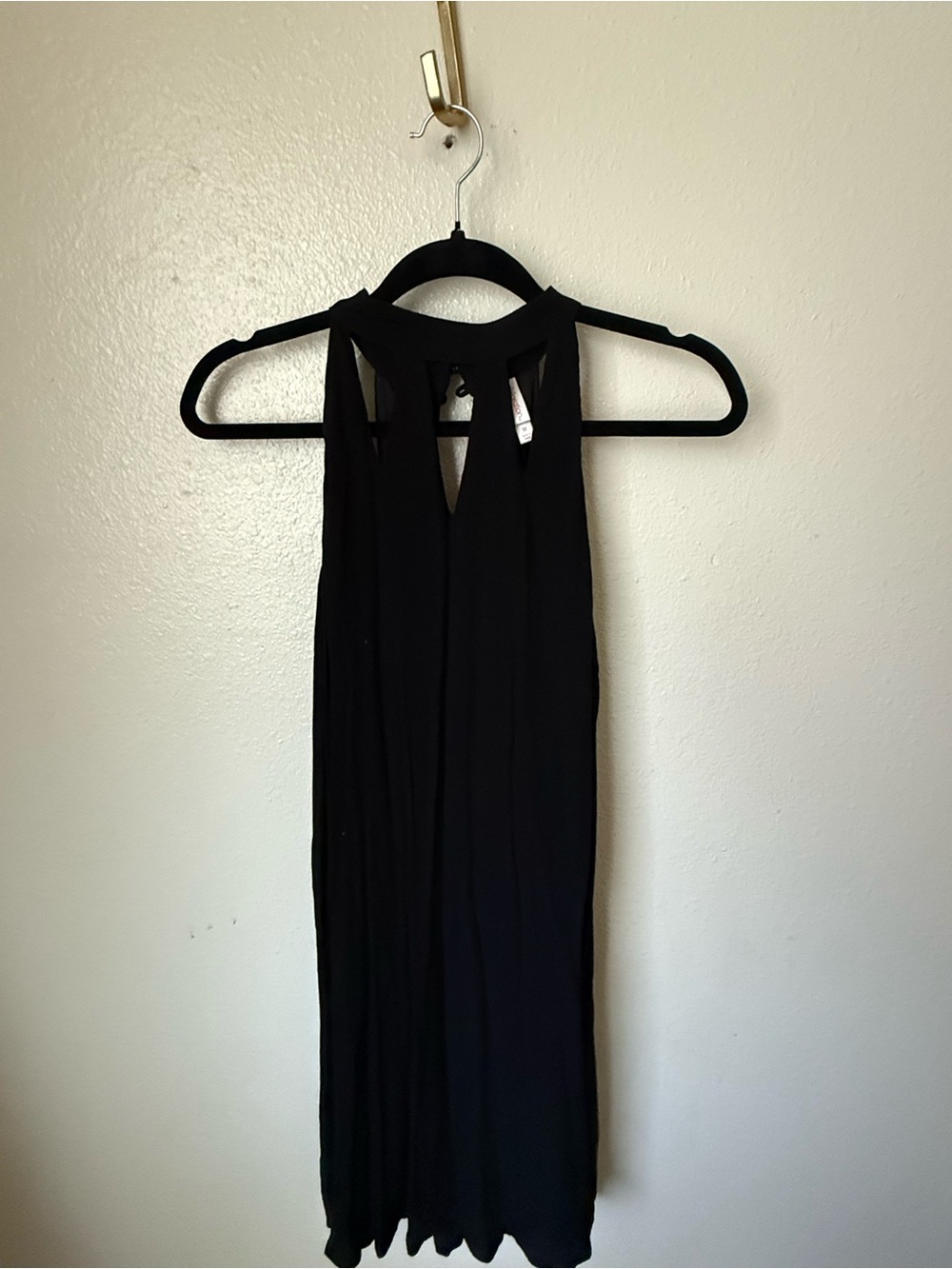 Xhilaration Black One-Shoulder Maxi Dress